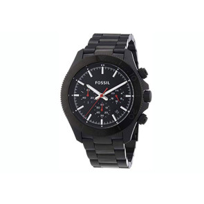 Watch strap Fossil CH2863 Stainless steel Black 22mm